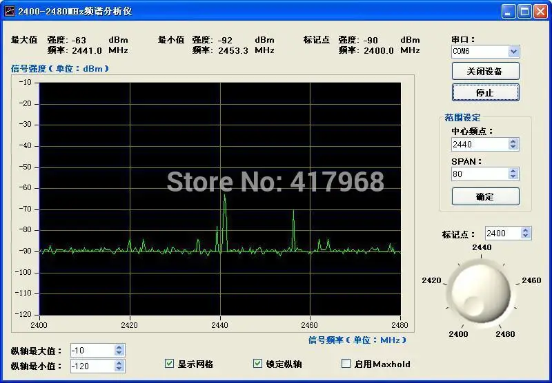 2 4G spectrum 4 GHz USB портативный анализатор спектра универсальное издание|spectrum| |