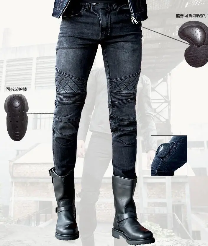 uglyBROS Featherbed Black Jeans The Standard Version Car Ride Trousers Motorcycle Drop | Автомобили и мотоциклы