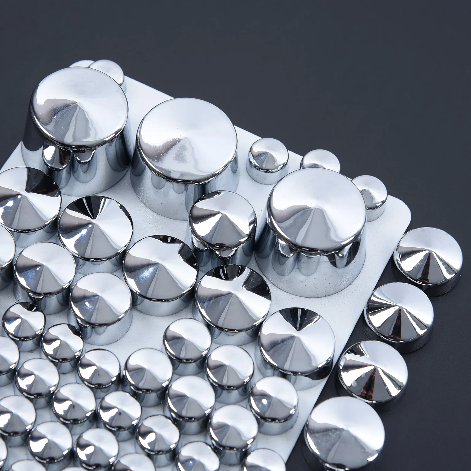 

Set Bolt Cover Cap Silver 87pcs Chrome Parts ABS Kits High Quality Hot New Sale