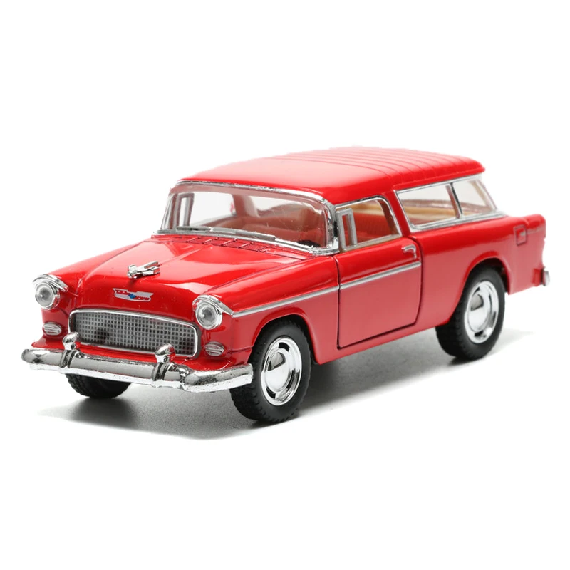 140 Classic Car Toy Alloy Vintage Cars Model Simulation Vehicle Models