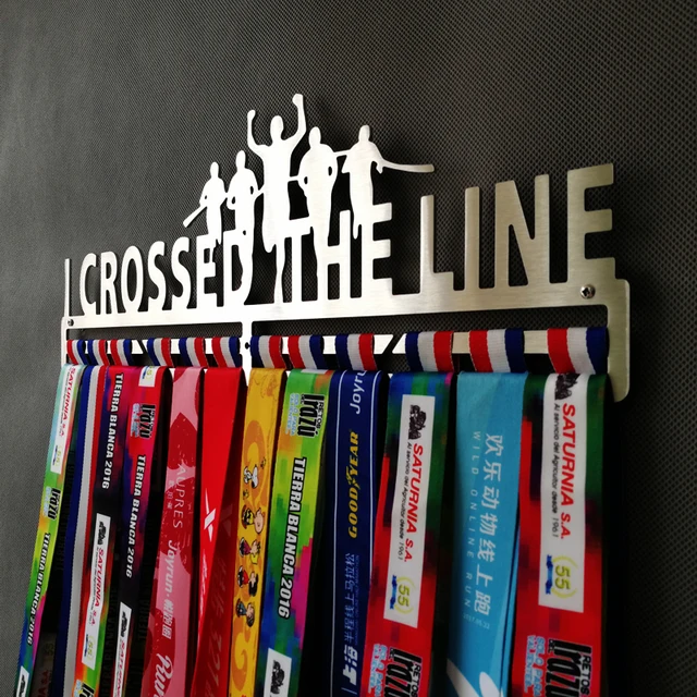 Marathon medal hanger Stainless steel medal holder Running medal