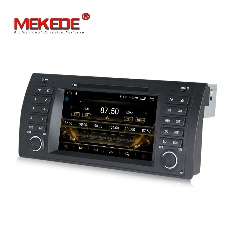 Perfect MEKEDE Android car dvd multimedia player for BMW 3series E39 E53 X5 M5 with 4G lte wifi 2G RAM 16G ROM GPS radio free shipping 3