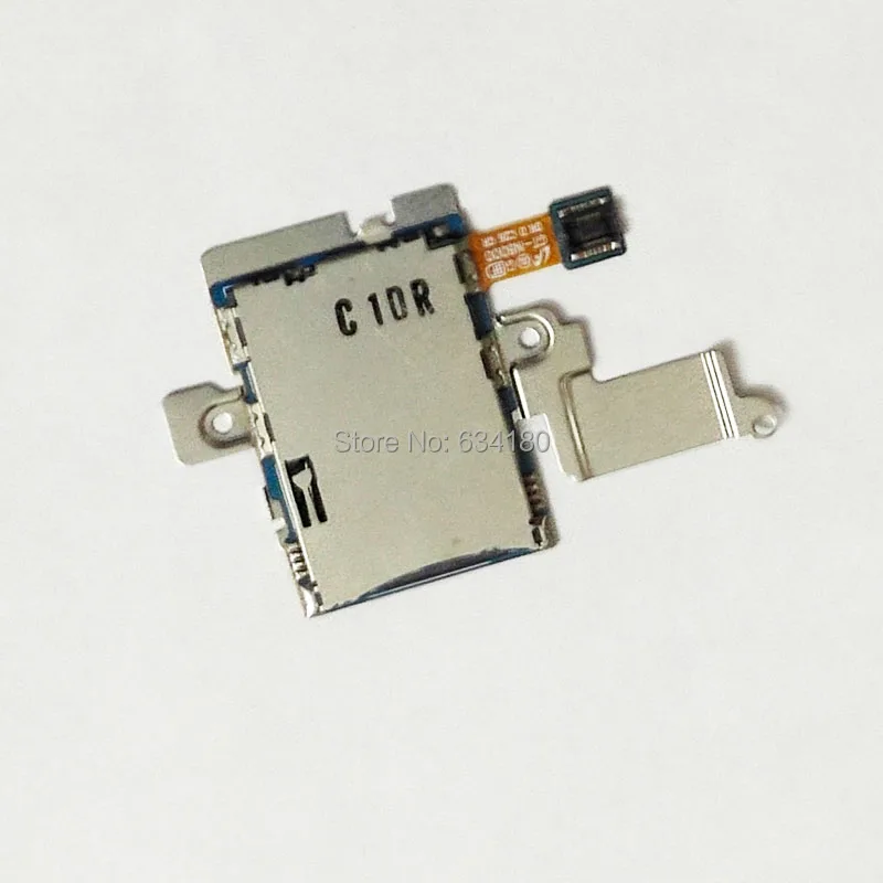 For Samsung Galaxy Note 10.1 N8000 SIM Card Reader Holder Connector Socket Slot Flex Cable