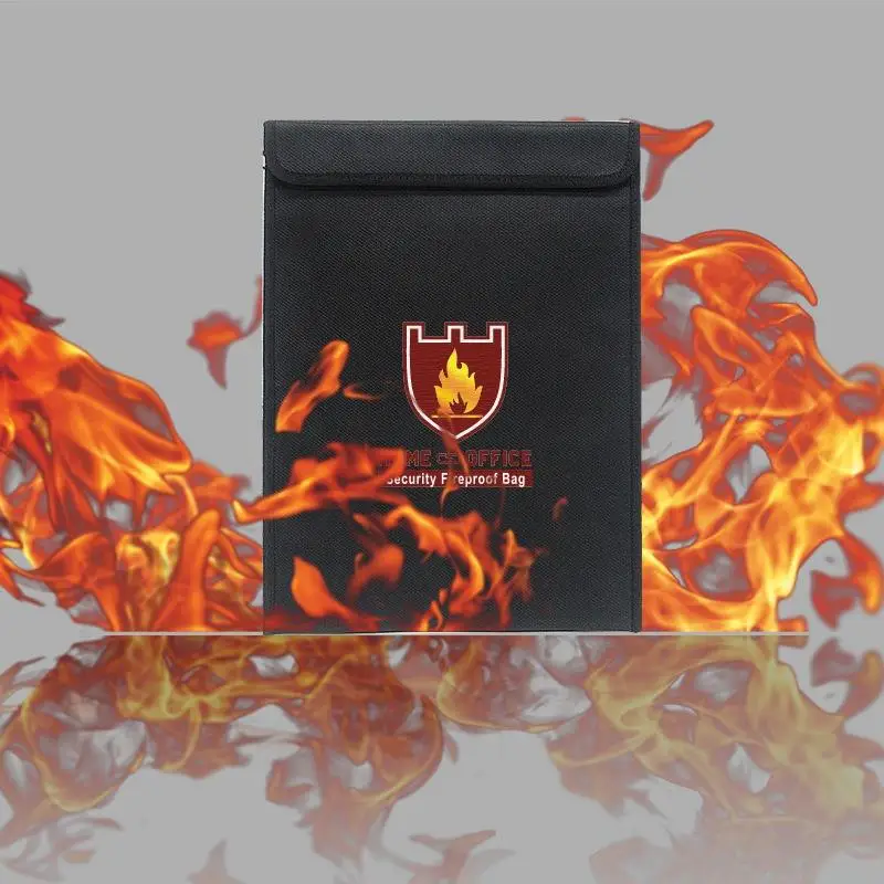 

New Fire Resistant Waterproof Safe Bag for Important Documents 14.96in x 11in