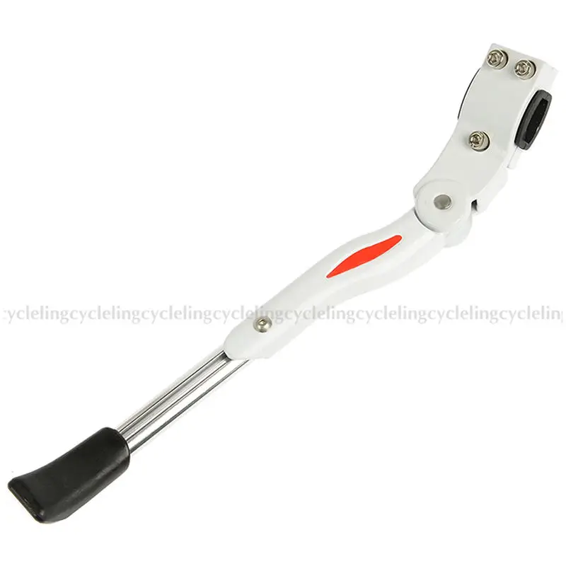 White C ROCKBROS 2"-29" MTB велосипед kickstand дорожный велосипед парковочная подставка боковая подставка для ног регулируемая 36-40,5 см Аксессуары для велосипеда BMX - Цвет: White C