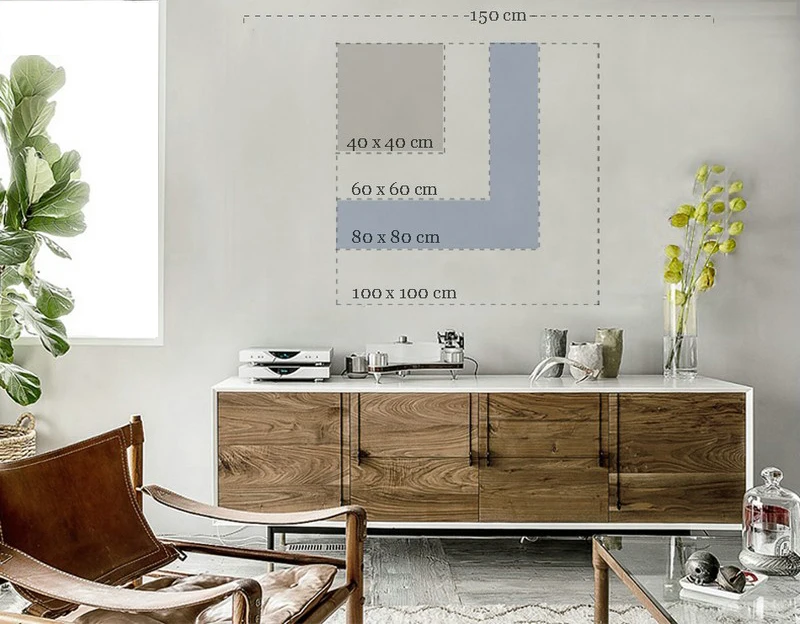 Черно белая сова и перья с животными картина Северный постер для гостиной