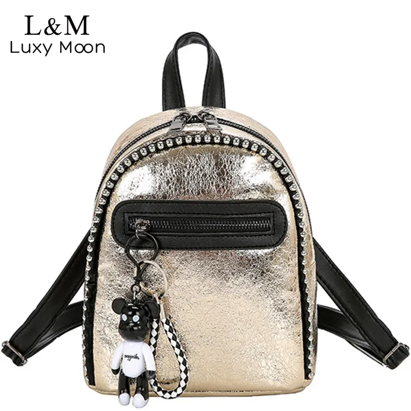 small glitter backpack