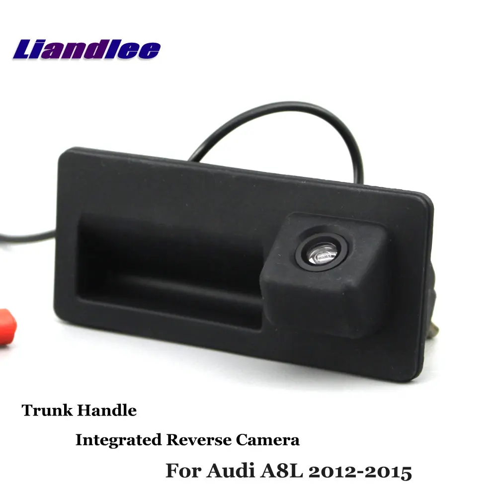 

Liandlee Car Rearview Reverse Camera For Audi A8L 2012-2015 Backup Parking Rear View Camera / Trunk Handle Integrated