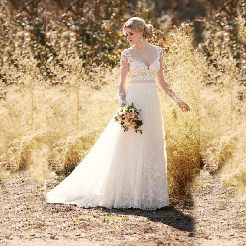2016 new arrival wedding dress beach simple small wedding dress