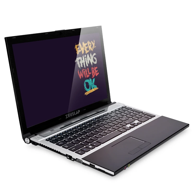 15 6 дюймовый ноутбук с процессором intel i7 8 ГБ ОЗУ + 256 SSD 1 ТБ HDD 1920x1080P двумя дисками DVD