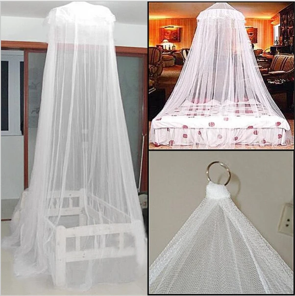 white mosquito netting