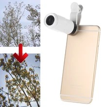 Universel 8X зум-телеобъектив Lentes телескоп Телефон Камера объектив с зажимом для iphone 7 samsung lenovo фотографии аксессуар