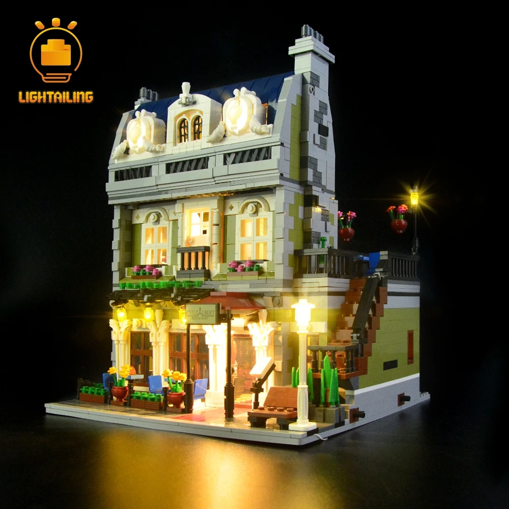 Led light kit para building block 10243, brinquedos para crianças, modelo não disponível