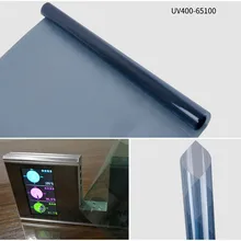 65% VLT светильник синий нано керамический Солнечный Оттенок авто лобовое стекло пленка на окно защита от ультрафиолета самоклеющаяся наклейка фольги 0,5x3 м