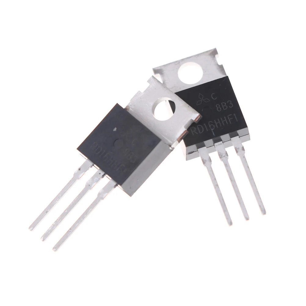 2 шт. Rd16hhf1 To-220 силовой Транзистор Mosfet Mitsubishi 30 МГц 16 Вт