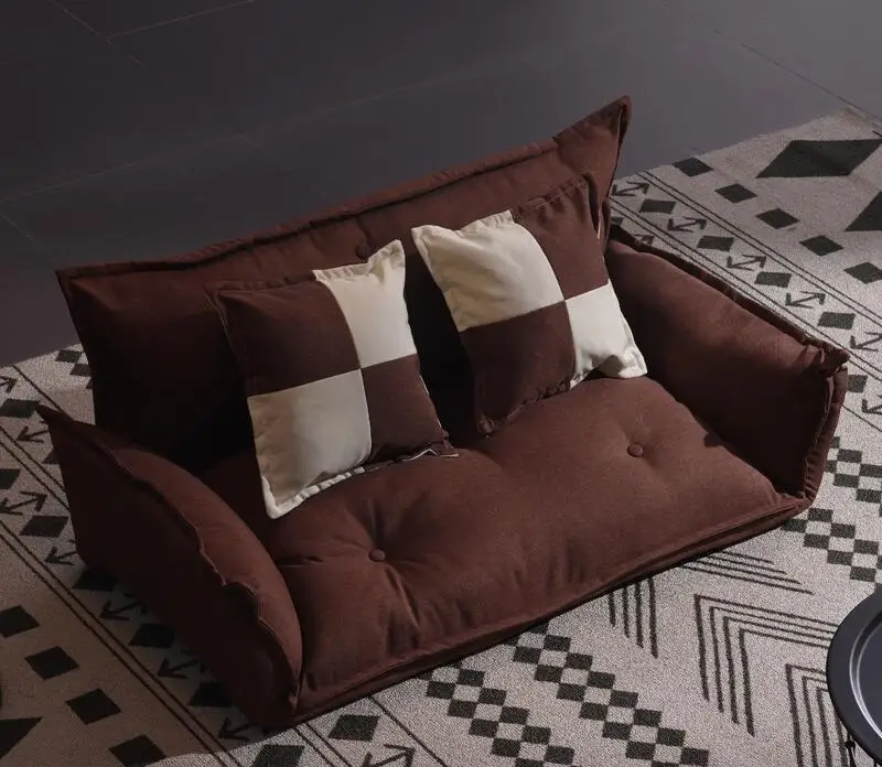 Home Adjustable Floor Sofa Chair Back Support Padded Folding Couch Multifunction Lovely Bedroom Lazy Sofa Loveseat Japan Futon