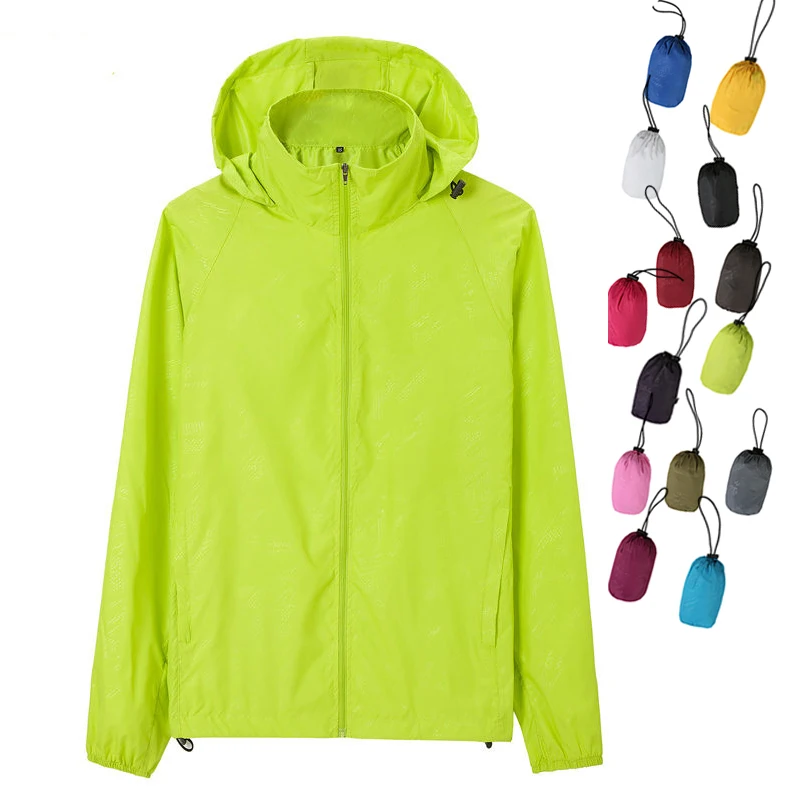 

Men Women Outdoor Quick-dry Sun Protection Skin Jacket Jersey Coat Top Windbreaker Spring Autumn Summer Hiking Camping Cycling