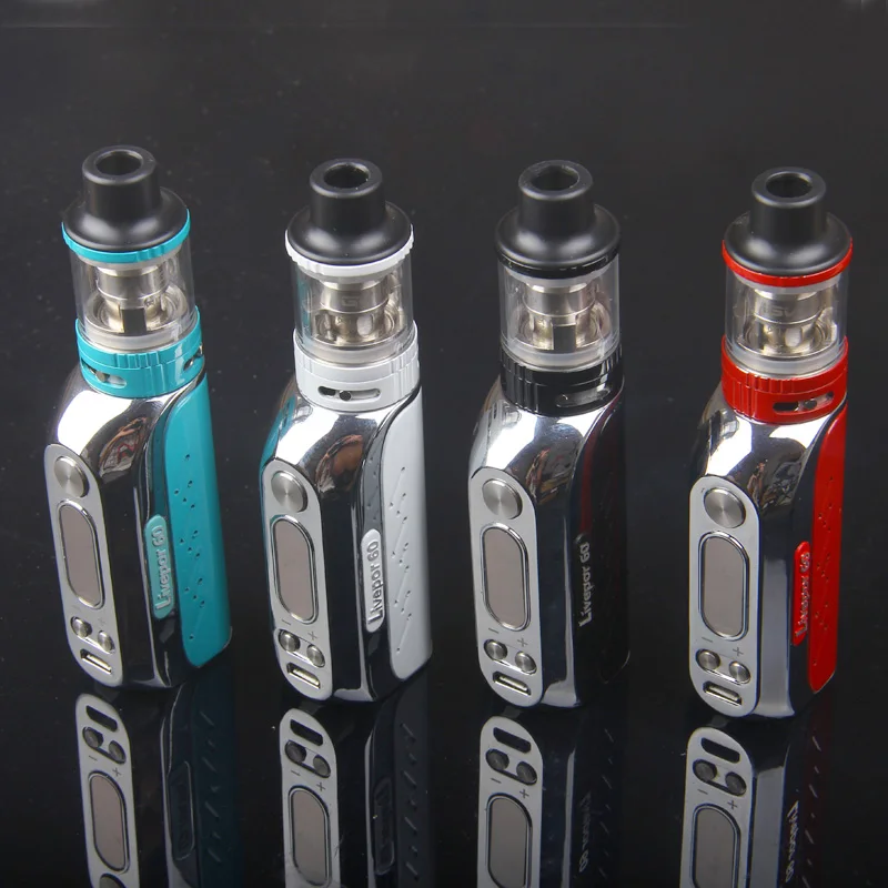 

Original Yosta Livepor 60 VTC Kit 60W TC Vapor Box Mod 1500mAh Battery with IGVI T2 Atomizer Temp Control E-cigarette