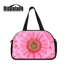 Dispalang vintage средней мощности качество хлопка камера Мешки duffle Большой Цветочный Женская дорожная сумка с отделением для обуви