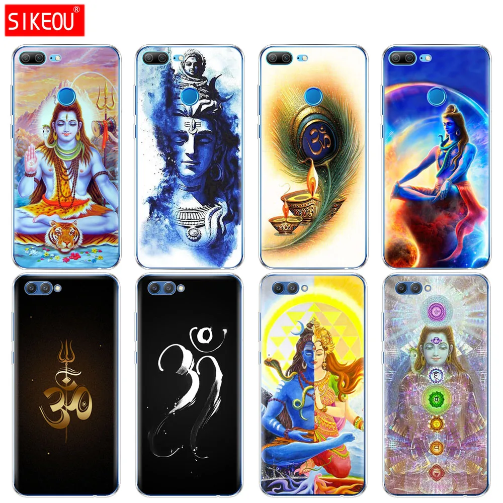 

Silicone Cover phone Case for Huawei Honor 10 V10 3c 4C 5c 5x 4A 6A 6C pro 6X 7X 6 7 8 9 LITE Lord Shiva Hindu God Buddha India