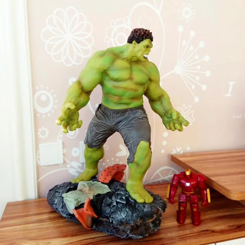 

New Arrival 1/4 Scale Hulk Avengers Age of Ultron 24" Figure Statue Maquette Recast -Crazy Toys 60cm Hulk Full-Length Portrait