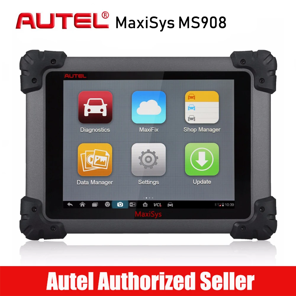 Autel MaxiSys MS908 профессиональный инструмент диагностики автомобиля полный Системы OEM конкретных OBD2 сканер Беспроводной VCI Авто VIN программатор