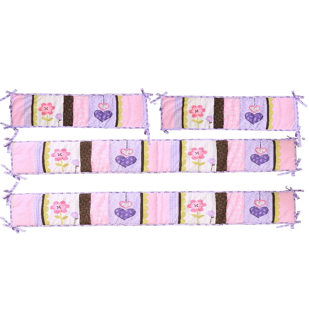 Butterfly Baby Bedding Set Children 4 Pcs Set Baby Cot Cotton Cartoon Animal Pattern Bedding Sheets Include Comforter