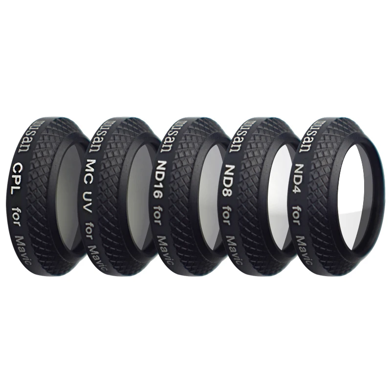 

5 Pieces UV+CPL+ND4+ND8+ND16 Filter Kit for DJI Mavic Pro Drone Quadcopter Mavic Pro Accessories with carrying box