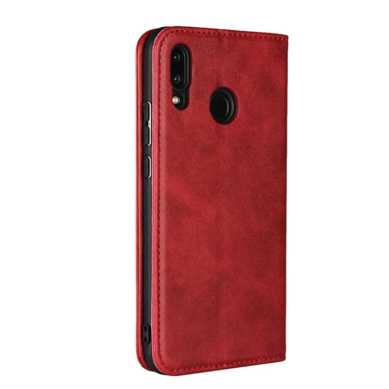 Для huawei Nova 4 чехол Роскошный телячий узор кожаный бумажник на магните Чехлы для huawei Nova 3 задняя крышка смартфона защитное покрытие