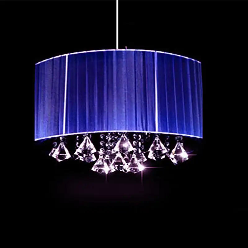 Modern Art Deco Wire Drawing Hanging Luminaria Led Bulb Living