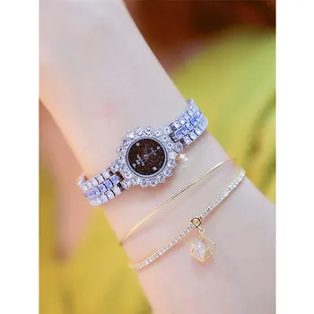 

Women's High-grade Quartz Watch Fashion New Hot Ladies Custom Chain Watch Full Rhinestone Ladies Fashion Watch