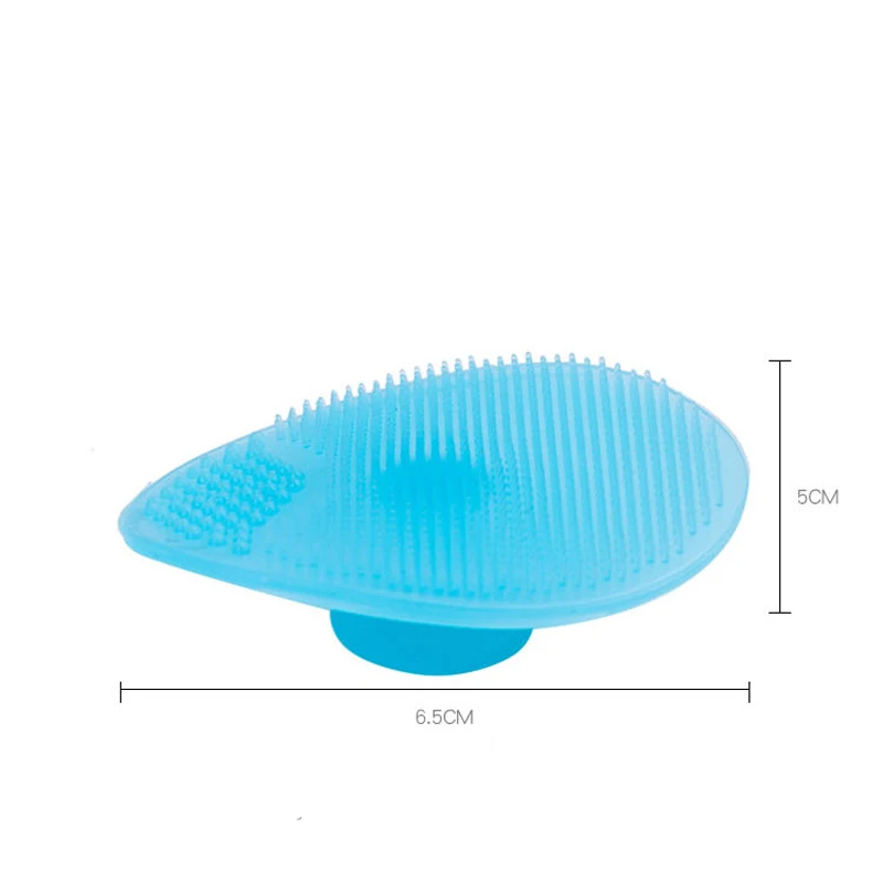 Мягкий силиконовый Очищение лица щетка для глубокой чистки удаления угрей для отшелушивания на лице очиститель инструмент для ухода за кожей массажной щеткой