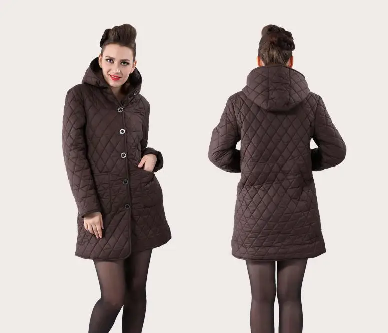 

COAT Winter Women Loose Plus Size Coat Padded jacket Wool Warm Women Parkas jacket Loose padded Thickening Outerwear XL to 6XL
