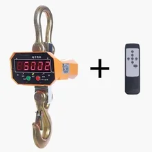 10 T/10000 кг OCS цифровые подъемные весы красный или зеленый дисплей алюминиевый корпус беспроводной пульт дистанционного управления Промышленный Весовой кран