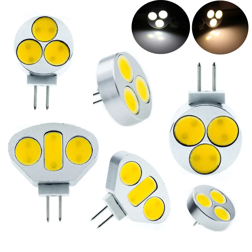 

Mini G4 LED Corn Bulb Light DC 12V Energy Saving Warm / Cold White Lamp Cabinet Light 3W 4.5W Replace 20W 30W Halogen Lamps