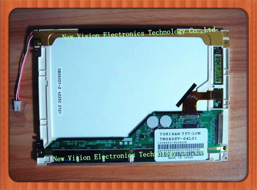 

TM080SV-04L01 Original High Quality 8 inch 800*600 (SVGA) TFT LCD Panel Screen for Torisan
