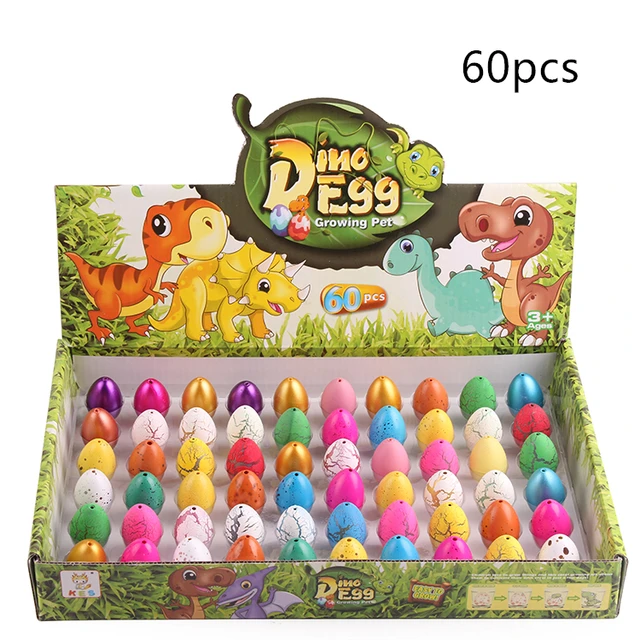 Oeuf de dinosaure Dino, jouet qui pousse dans l'eau, éclore, Kit  scientifique, nouveauté, œuf Dino d'anniversaire, avec couleurs assorties,  cadeau de fête - AliExpress