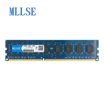 

Mllse PC DIMM Ram DDR3 4GB 1333mhz 1.5V memory For desktop PC3-10600S 240pin non-ECC Computer PC RAM memoria