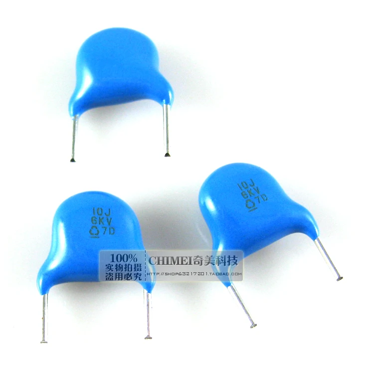 

High-voltage ceramic capacitors 6KV 10P 10J LCD TV backlight capacitor