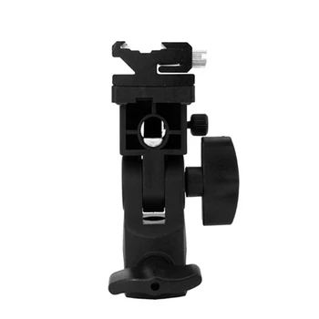 

B Type Flash Hot Shoe Adapter Trigger Umbrella Holder Swivel Light Stand Bracket