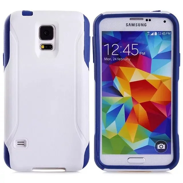 DHL,, высококачественный ПК+ ТПУ чехол для Samsung Galaxy S5. 2 в 1 шт+ жесткий чехол из термопластичного полиуретана для Samsung Galaxy S5, 100 шт/партия