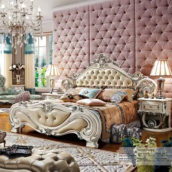 

Represents authority, luxury and nobleness European style furniture Classic Bed