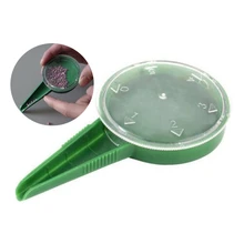 10 шт 5-Скорость Регулируемый для посева семян циферблат Регулируемый распределитель семян Sower для посева семян Пластик Disseminator садовое растение Поставки инструмента