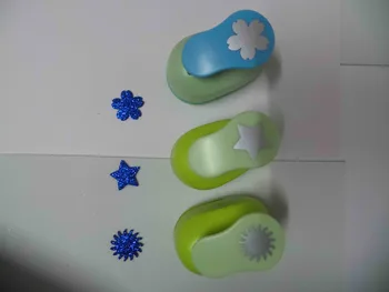 

3pcs(2.5cm) sun,sakura,star shape craft punch set Punch Scrapbooking school Paper Puncher eva hole punch free shipping