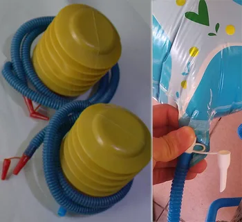 

Foot pump Balloon inflator Classic toys Birthday party supplies Balloon pump save time save energy 10pcs/lot free shipping