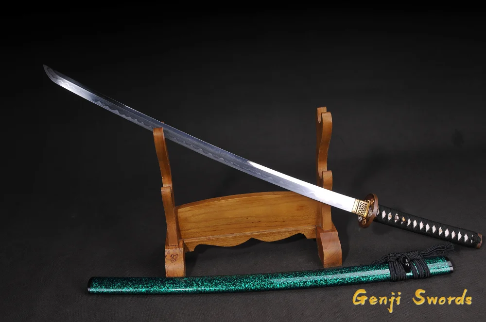 вакидзаси танто. медный дамаск катана. катана ручной работы. китайский меч катана. ручная работа японская сталь меч катана.