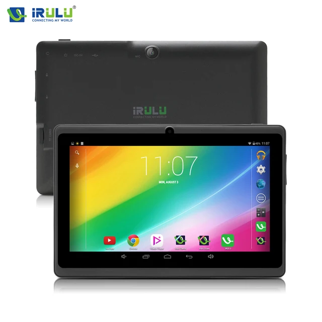 iRULU eXpro X1s 7 " планшет ПК компьютер 8 ГБ Android 4.4 четырехъядерный процессор двойная камера с поддержкой Google play WIFI с Плоский кронштейн