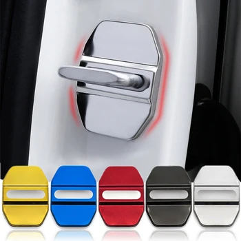 

4Pcs Door Lock Protection Cover case For Mercedes Benz E B C M ML SLK GLK W164 W166 W203 W204 W210 W211 W212 W214 W245 S218