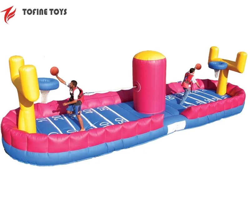 sports inflatable bungee challenge
