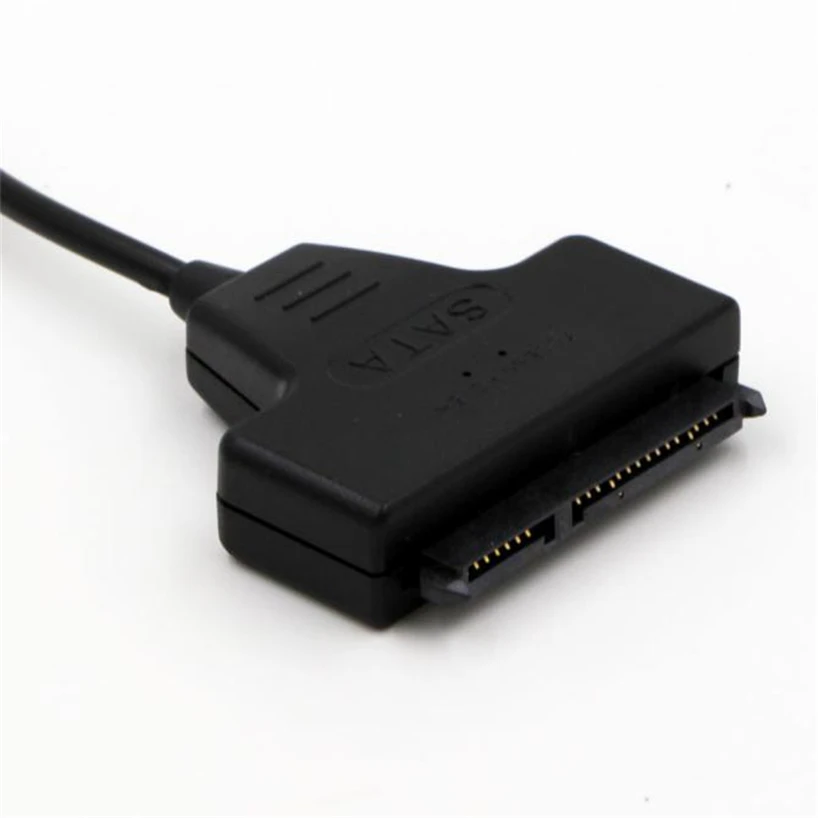 

ABS Case USB 2.0 SATA 7+22 Pin To USB 2.0 Adapter Cable For 2.5 HDD Laptop Hard Drive JQ0328